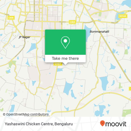 Yashaswini Chicken Centre, Arekere Main Road Bengaluru 560076 KA map