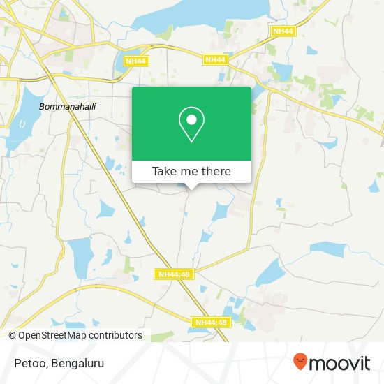 Petoo, Sadguru School Road Bengaluru 560068 KA map