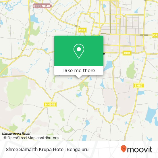 Shree Samarth Krupa Hotel, 15th Main Road Bengaluru 560062 KA map