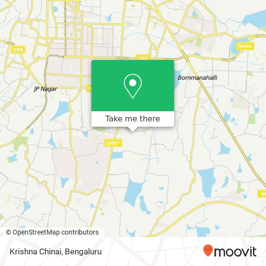 Krishna Chinai, 1st Main Road Bengaluru 560076 KA map