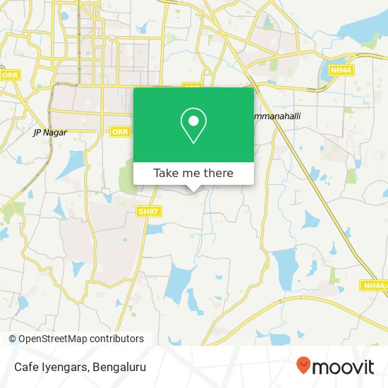 Cafe Iyengars, 8th B Main Road Bengaluru 560076 KA map