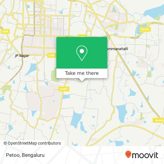 Petoo, 5th Cross Road Bengaluru 560076 KA map