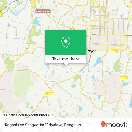 Ragashree Sangeetha Vidyalaya map