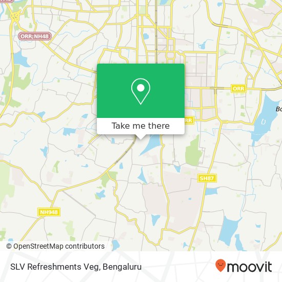 SLV Refreshments Veg, Bengaluru 560078 KA map