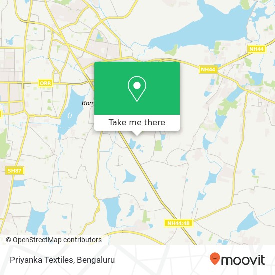 Priyanka Textiles, Venkateshwara Main Road Bengaluru 560068 KA map