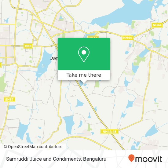 Samruddi Juice and Condiments, Bommana Halli Road Bengaluru 560068 KA map