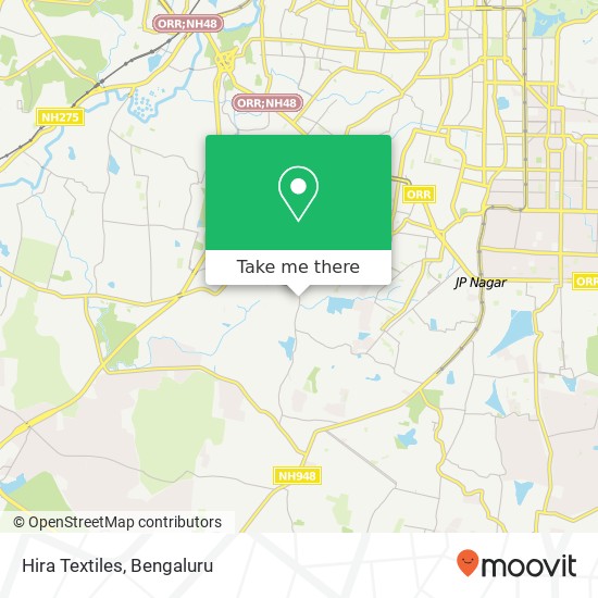 Hira Textiles, Subramanyapura Main Road Bengaluru KA map