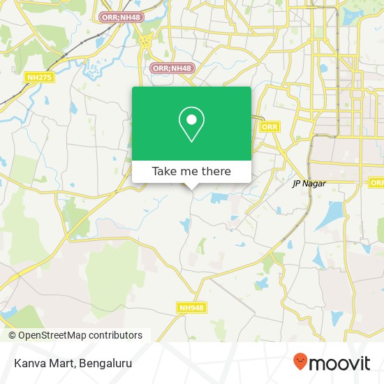 Kanva Mart, Subramanyapura Main Road Bengaluru KA map