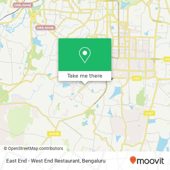 East End - West End Restaurant, 18th Main Road Bengaluru 560078 KA map