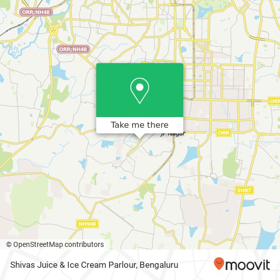 Shivas Juice & Ice Cream Parlour, 14th Main Road Bengaluru 560078 KA map