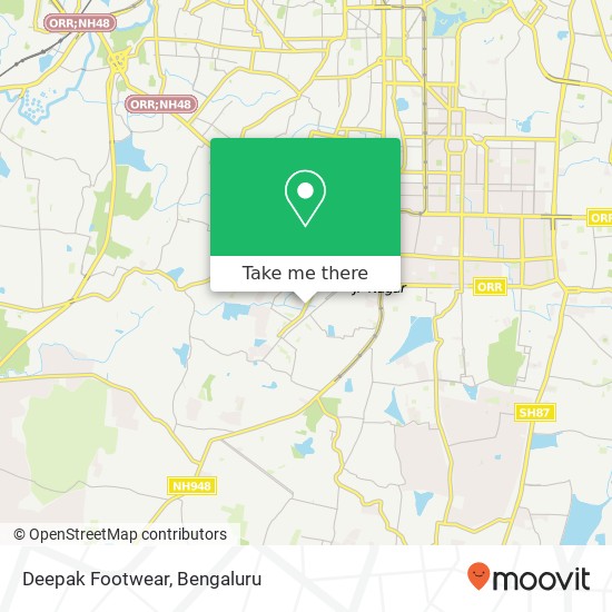 Deepak Footwear, 18th Main Road Bengaluru 560078 KA map