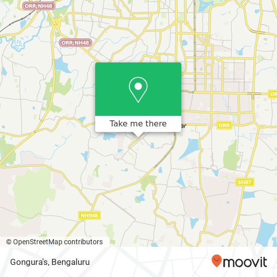 Gongura's, 3rd Main Road Bengaluru 560078 KA map