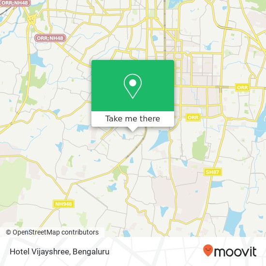 Hotel Vijayshree, 3rd Cross Road Bengaluru 560078 KA map