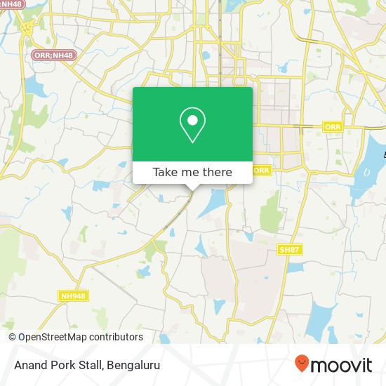 Anand Pork Stall, Jaraganahalli Main Road Bengaluru 560078 KA map