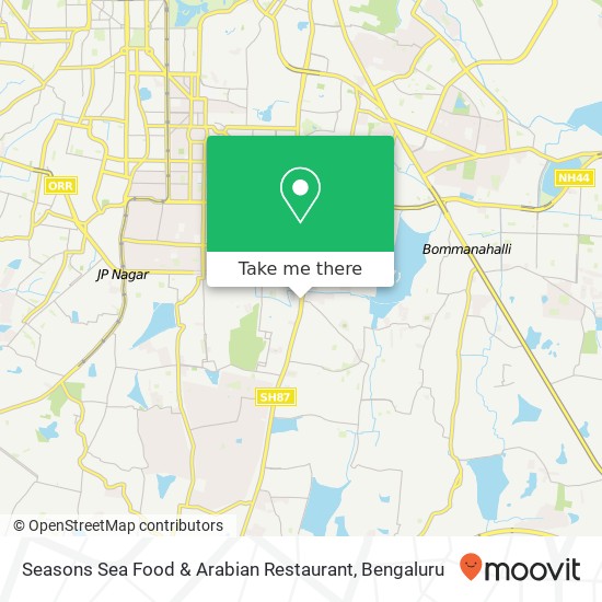 Seasons Sea Food & Arabian Restaurant, SH-87 Bengaluru 560076 KA map