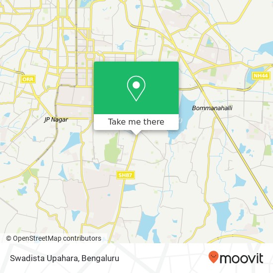 Swadista Upahara, Bannerghatta Main Road Bengaluru 560076 KA map