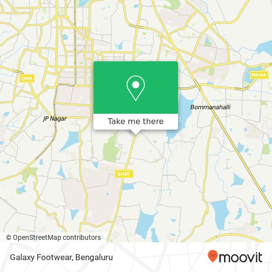 Galaxy Footwear, 3rd Cross Road Bengaluru 560076 KA map
