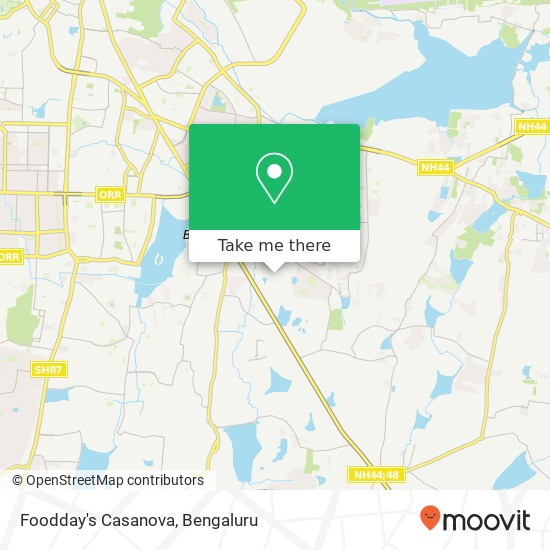 Foodday's Casanova, 17th Cross Road Bengaluru 560068 KA map