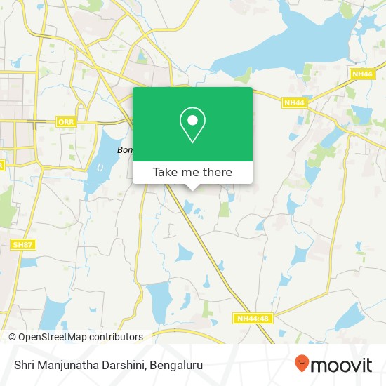 Shri Manjunatha Darshini, Venkateshwara Main Road Bengaluru 560068 KA map