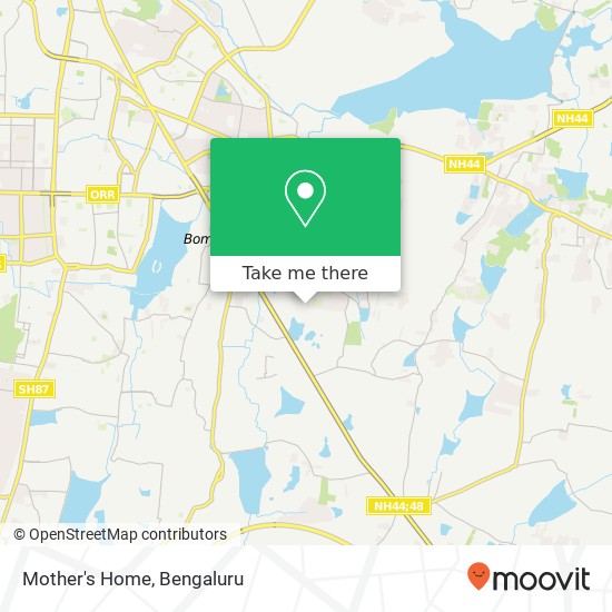 Mother's Home, Mangala Palya Road Bengaluru 560068 KA map