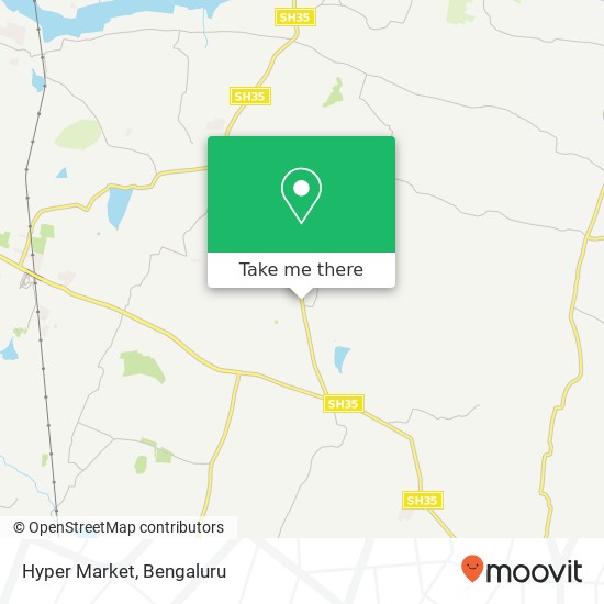 Hyper Market, SH-35 Bengaluru KA map