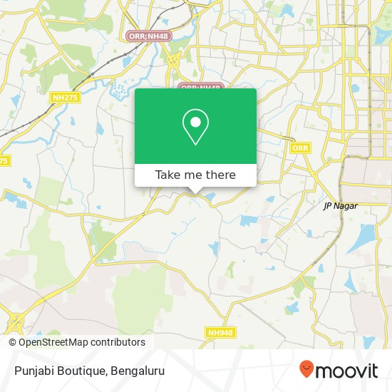 Punjabi Boutique, Dr Vishnuvardhan Road Bengaluru KA map