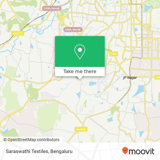 Saraswathi Textiles, Subramanyapura Main Road Bengaluru KA map