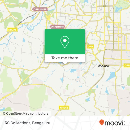 RS Collections, Bengaluru KA map