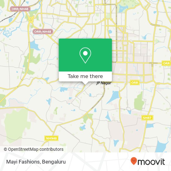 Mayi Fashions, Bengaluru 560078 KA map