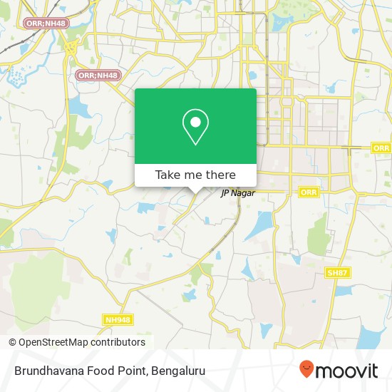 Brundhavana Food Point, 71st Cross Road Bengaluru 560078 KA map