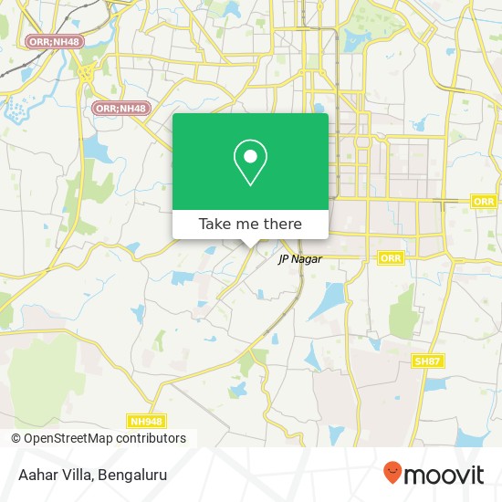 Aahar Villa, 14th Main Road Bengaluru 560078 KA map