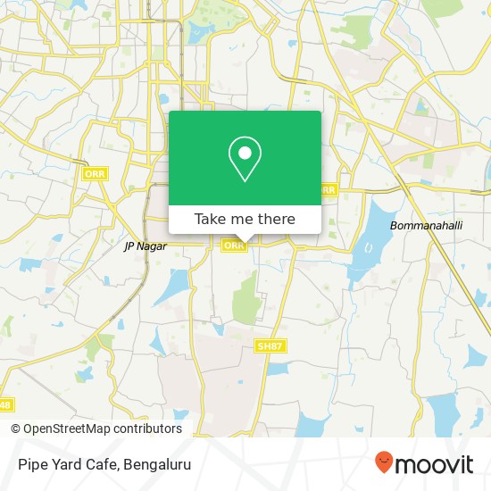 Pipe Yard Cafe, Outer Ring Road Bengaluru 560078 KA map