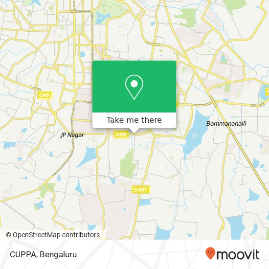 CUPPA, 15th Cross Road Bengaluru 560078 KA map
