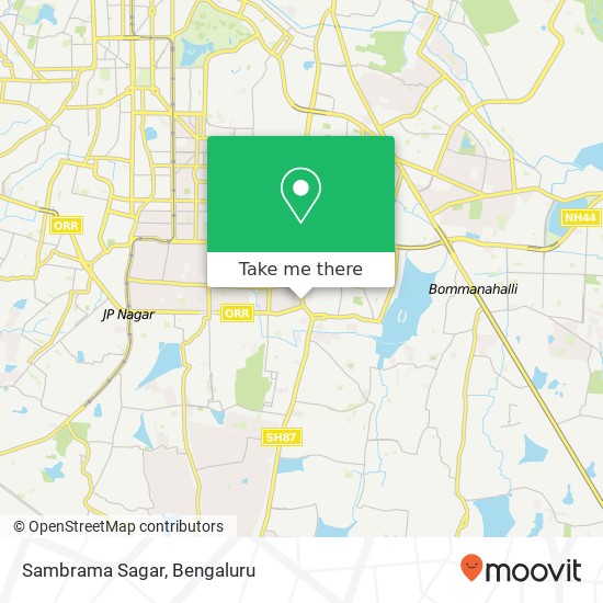 Sambrama Sagar, Service Road Bengaluru 560078 KA map