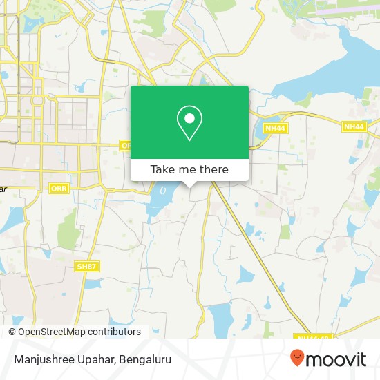 Manjushree Upahar, Virat Nagar Main Road Bengaluru 560068 KA map