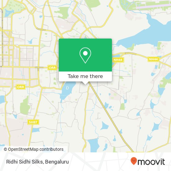 Ridhi Sidhi Silks, 6th Main Road . Bengaluru 560068 KA map