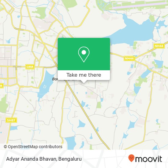 Adyar Ananda Bhavan, 14th Cross Road Bengaluru 560102 KA map