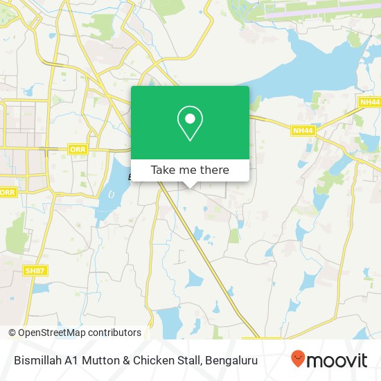 Bismillah A1 Mutton & Chicken Stall, 1st Cross Road Bengaluru 560068 KA map