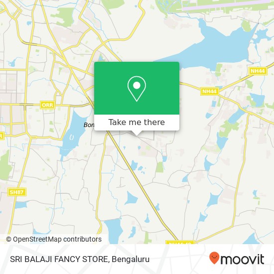 SRI BALAJI FANCY STORE, 1st Main Road Bengaluru 560068 KA map