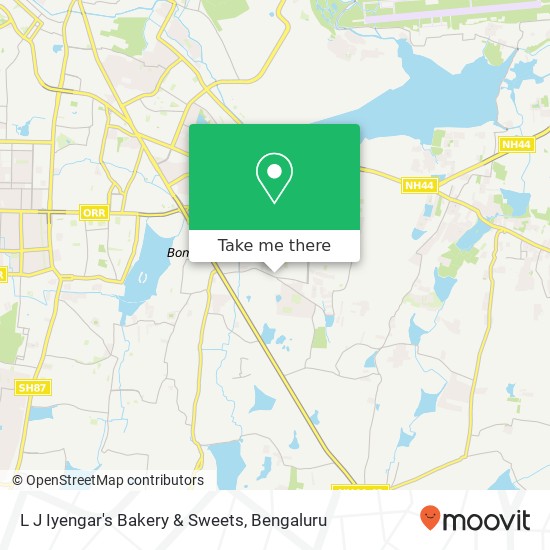 L J Iyengar's Bakery & Sweets, 1st Main Road Bengaluru 560102 KA map