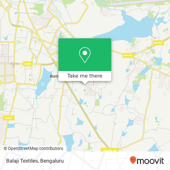 Balaji Textiles, Mangammanapalya Main Road Bengaluru 560068 KA map