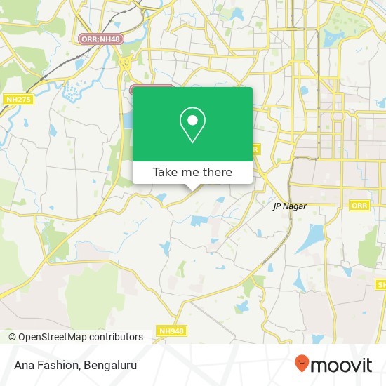 Ana Fashion, Subramanyapura Main Road Bengaluru KA map