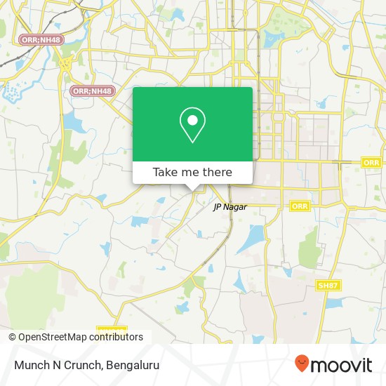 Munch N Crunch, 50th Main Road Bengaluru 560078 KA map