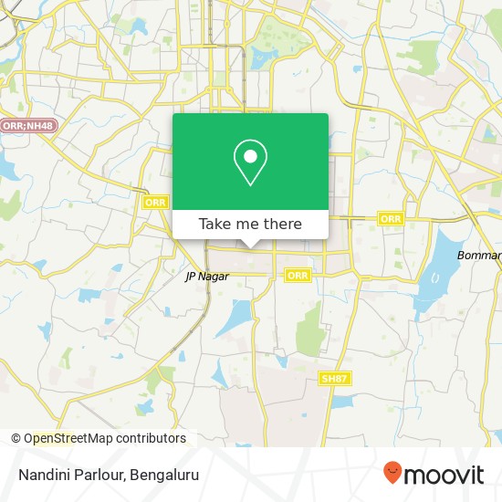 Nandini Parlour, 9th Cross Road Bengaluru 560078 KA map