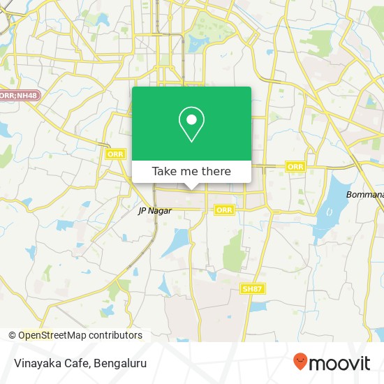 Vinayaka Cafe, 9th Cross Road Bengaluru 560078 KA map
