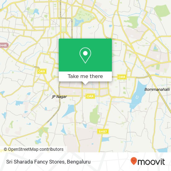 Sri Sharada Fancy Stores, 7th Cross Road Bengaluru 560078 KA map