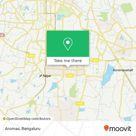 Aromas, 19th Main Road Bengaluru 560078 KA map