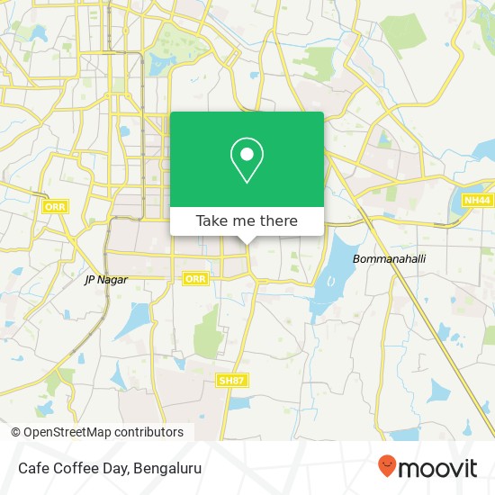 Cafe Coffee Day, Bannerghatta Main Road Bengaluru 560076 KA map
