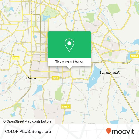 COLOR PLUS, Sri Shanimahathma Temple Road Bengaluru 560078 KA map