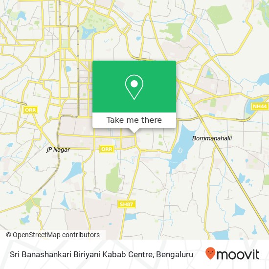 Sri Banashankari Biriyani Kabab Centre, 100 Feet Ring Road Bengaluru 560076 KA map